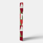 Groene en rode kerstbomen Case-Mate iPhone case (Achterkant / Rechts)