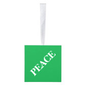 Groene en rode Kerstmis Decoratie (Rechts)