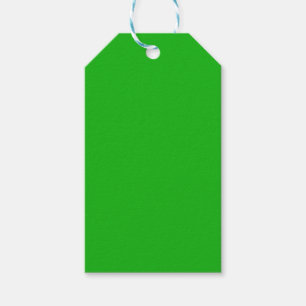 Groene en rode kleuren cadeaulabel