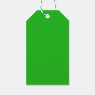 Groene en rode kleuren cadeaulabel