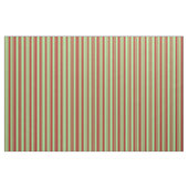 Groene en rode lijnen stof (Yard (91,4 cm))