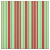 Groene en rode lijnen stof (Swatch)