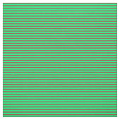 Groene en rode lijnen stof (Swatch)
