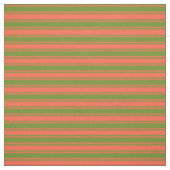Groene en rode lijnen stof (Swatch)