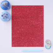 Groene en rode tapijttextuur flyer (Enkel)