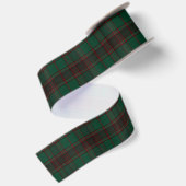 Groene en rode tartan geruite lint (Achterkant)