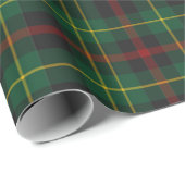 Groene en rode vlecht cadeaupapier (Rol Hoek)