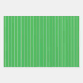 Groene en rode witte tinten kerstpatronen inpakpapier vel (Voorkant 3)