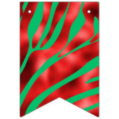 Groene en Rode Zebra Vlaggetjes (Tweede vlag)
