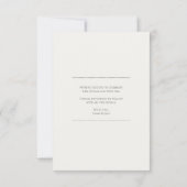 Groene en roze bloemenzachte bruiloft save the dat save the date (Achterkant)