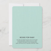 Groene en roze Buns in het Baby shower van de Oven Kaart (Achterkant)