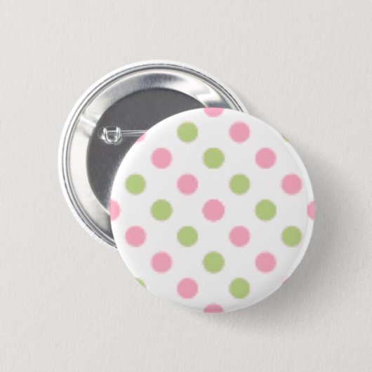 Groene en roze Button (Voorkant /achterkant)