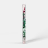 Groene en Roze Cactus Succulent Samsung Galaxy Hoesje (Rechterkant)