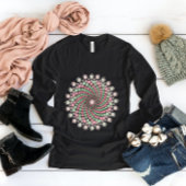 Groene en Roze Mandala T-shirt
