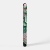 Groene en Roze Reuze Rozen iPhone 15 Case (Rechterkant)