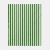 Groene en roze strepen fleece deken (Voorkant)