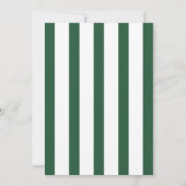 Groene en Roze Tropische Banaan Palm Leaf Kaart (Achterkant)