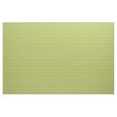 Groene en Tan Striped Patroon Stof (Fat Quarter)
