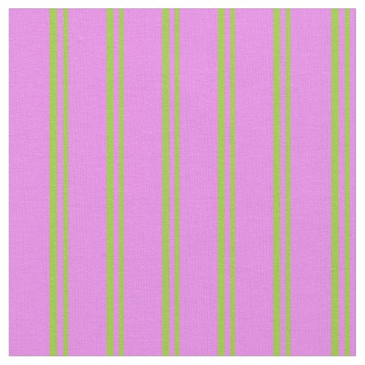 Groene en Violet Stripes Stof (Close Up)