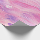 GROENE EN WITTE ABSTRACTE SCHIJNEN CADEAUPAPIER (Hoek)