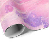 GROENE EN WITTE ABSTRACTE SCHIJNEN CADEAUPAPIER (Rol Hoek)