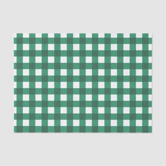 Groene en witte buffelplaat tissuepapier (Voorkant)