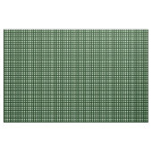 Groene en witte buffels van Gingham Stof (Yard (91,4 cm))