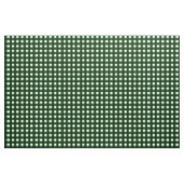 Groene en witte buffels van Gingham Stof (Fat Quarter)