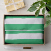 Groene en witte cabana strepen tissuepapier (Geschenk)