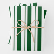Groene en witte Candy Cane Stripes