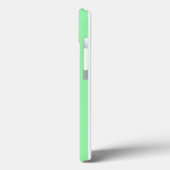 Groene en witte candy strepen Case-Mate iPhone hoe Case (Achterkant / Links)