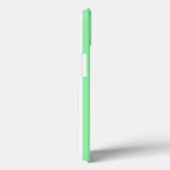 Groene en witte candy strepen Case-Mate iPhone hoe Case (Achterkant / Rechts)