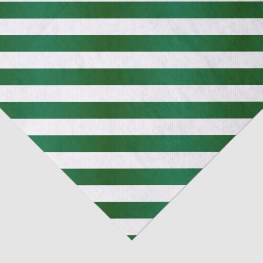Groene en witte diagonale strepen tissuepapier (Detail)
