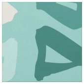 Groene en witte driehoeken stof (Close Up)