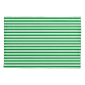 Groene en witte  dunne strepen kussensloop (Achterkant-Links)