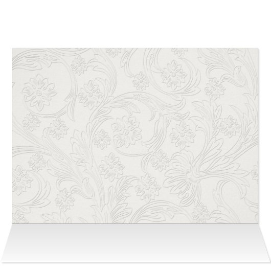 Groene en Witte Floral Spring Wedding (Binnen Horizontaal (Boven))