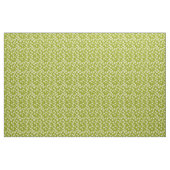 Groene en Witte Floral Stof (Fat Quarter)