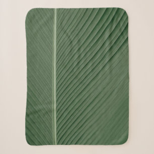 Groene en witte gestreepte textielstof sherpa deken