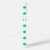 Groene en witte haarpunten Case-Mate iPhone case (Achterkant / Rechts)