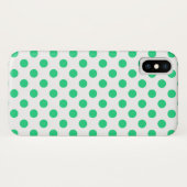 Groene en witte haarpunten Case-Mate iPhone case (Achterkant (horizontaal))