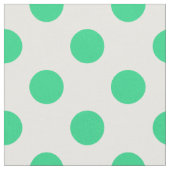 Groene en witte haarpunten stof (Close Up)