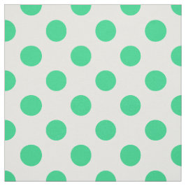 Groene en witte haarpunten stof