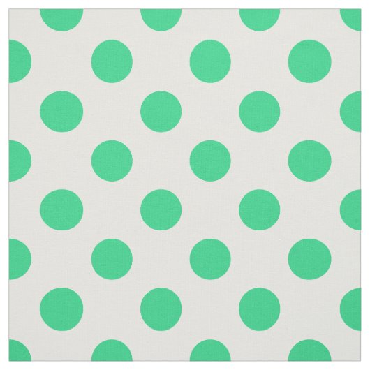 Groene en witte haarpunten stof (Swatch)