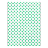 Groene en witte haarpunten tafelkleed (Voorkant)