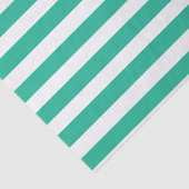 Groene en witte klapstoelstrips tissuepapier (Detail)