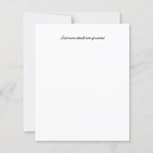 Groene en Witte Lelie van de Vallei (Achterkant)