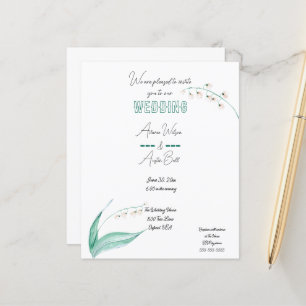 Groene en Witte Lelie van de Vallei