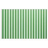 Groene en witte lijnen stof (Fat Quarter)