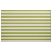 Groene en witte lijnen stof (Yard (91,4 cm))