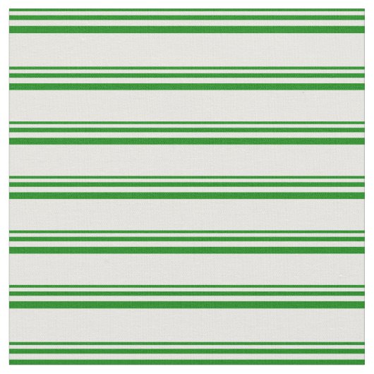 Groene en witte lijnen stof (Close Up)